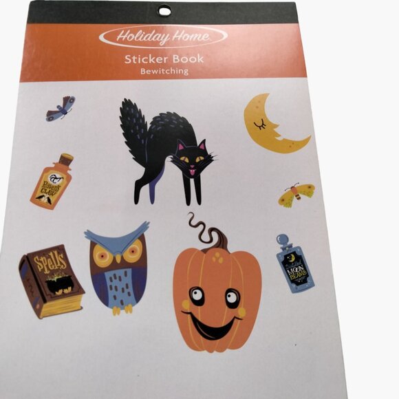 Holiday Home Bewitching Sticker Book Halloween Party 305 Count - Picture 7 of 9
